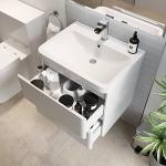 Stylish 600mm Wall-Mounted Bathroom Vanity Sink