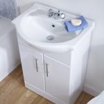 Linx High Gloss Bathroom Vanity Sink Cabinet