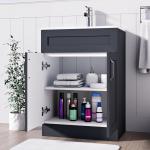 BELOFY 500mm Gray Floor Standing Bathroom Vanity
