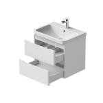 Stylish 600mm Wall-Mounted Bathroom Vanity Sink