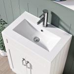 600mm Floor Standing Bathroom Vanity Unit with Basin