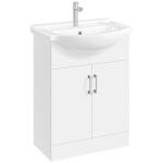 Yaheetech Floor Standing Bathroom Vanity with Sink