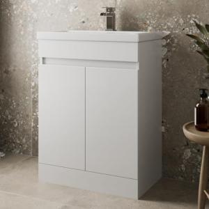 Stylish 600mm Bathroom Vanity Unit with Sink