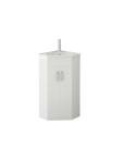 Linx Corner Vanity Cabinet Unit - White