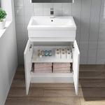 Stylish 600mm Bathroom Vanity Unit with Sink