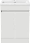 Stylish 600mm Bathroom Vanity Unit with Sink