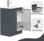 BELOFAY 600mm Floor Standing Bathroom Vanity Unit