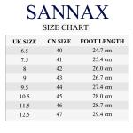 SANNAX Men's Warm Winter Snow Boots - Brown