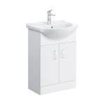 Stylish Quartz Vanity Unit with Sink - White