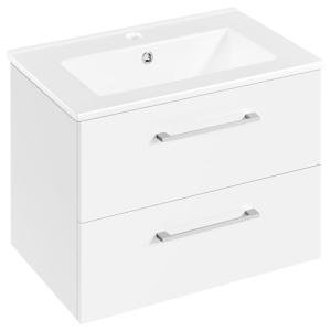 Stylish Wall Mounted Bathroom Vanity with Sink