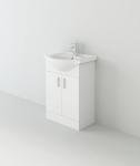 Stylish Quartz Vanity Unit with Sink - White