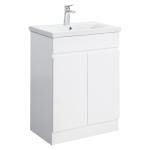 iBathUK Gloss White Vanity Unit with Basin
