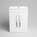 Gloss White Avon Vanity Unit with Slim Basin