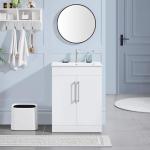 Stylish White Bathroom Vanity Unit with Basin