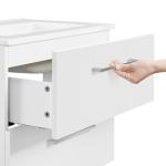Stylish Wall Mounted Bathroom Vanity with Sink