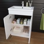 iBathUK Gloss White Vanity Unit with Basin