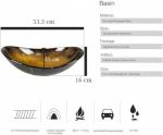 Modern Gold Glass Sink Bathroom Vanity Cabinet