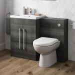 AURORA® Charcoal Grey Vanity Set with Sink