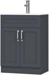 Stylish 600mm Floor Standing Bathroom Vanity Unit