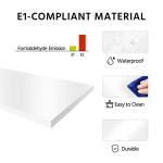 Stylish White Bathroom Vanity Unit with Basin