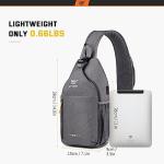 SKYSPER Crossbody Sling Bag for Travel & Hiking