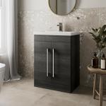 Aurora Charcoal Grey Vanity Unit with Sink