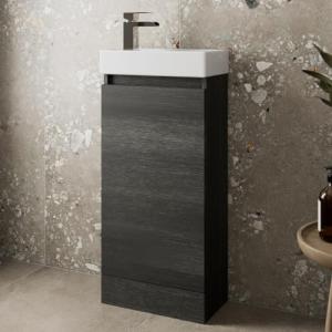 Charcoal Grey Bathroom Vanity Unit with Sink