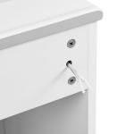 Stylish White Bathroom Vanity Unit with Basin