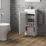 AURORA® 400mm Floorstanding Bathroom Vanity Unit