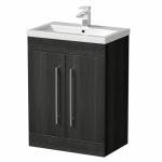 Aurora Charcoal Grey Vanity Unit with Sink