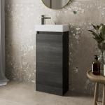 Charcoal Grey Bathroom Vanity Unit with Sink