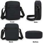 Men's Lightweight Crossbody Bag with Adjustable Strap