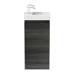 Charcoal Grey Bathroom Vanity Unit with Sink