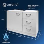 Naples White Vanity Unit With Storage Drawers