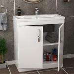 800mm Gloss White Floor Standing Bathroom Vanity Unit
