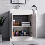 600mm Floor Standing Bathroom Vanity Unit with Sink
