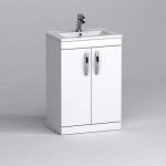 800mm Gloss White Floor Standing Bathroom Vanity Unit