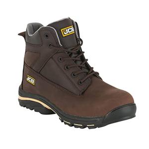 JCB Men's Durable Chukka Work Boots - Size 9