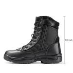 NORTIV 8 Men's Black Army Combat Boots