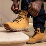 Stanley Men's Steel Toe Leather Work Boot Honey
