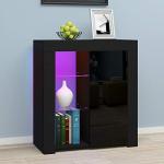 Modern LED Sideboard with Glossy Doors