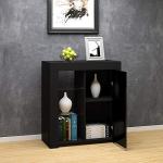 Modern LED Sideboard with Glossy Doors