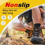 120 cm Heavy Duty Black Boot Laces