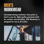 JCB Men's Durable Chukka Work Boots - Size 9