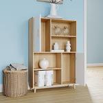 Wooden Sideboard Display Cabinet with Doors and Shelves