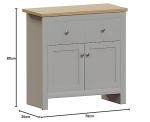 Arlington Grey & Oak Sideboard with Drawers