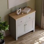Arlington Grey & Oak Sideboard with Drawers