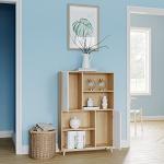 Wooden Sideboard Display Cabinet with Doors and Shelves