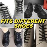 120 cm Heavy Duty Black Boot Laces