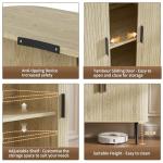 FiveWillowise Modern Sideboard with Sliding Door